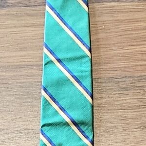 VINTAGE PULITZER mens 100% silk tie SIZE 56x3 MULTICOLOR T8